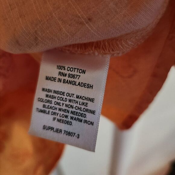 ana A New Approch Sleeveless Partial Open Back Floral Tank Size XXL - Picture 5 of 7